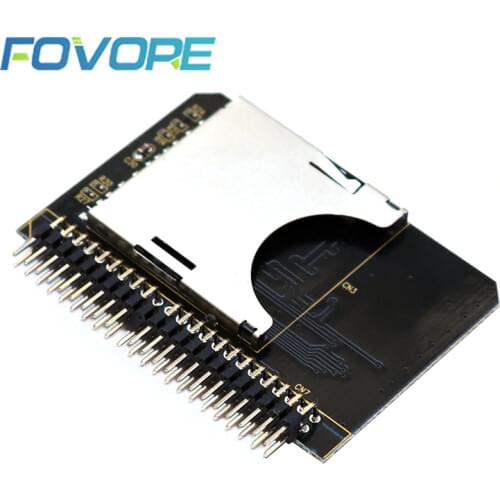 IDE SD adapter SD to 2.5 IDE 44 pin adapter card 2.5''44pin Male SDHC/SDXC/MMC Memory Card Converter for laptop PC wholesale