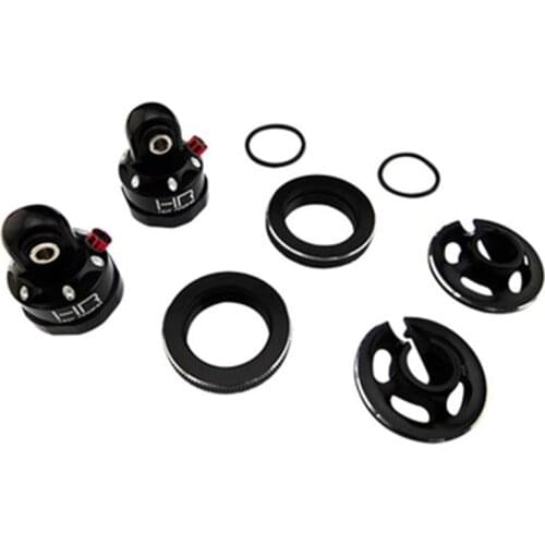 Traxxas X-Maxx XMaxx shocks Aluminum bleeder shock caps +spring retainer