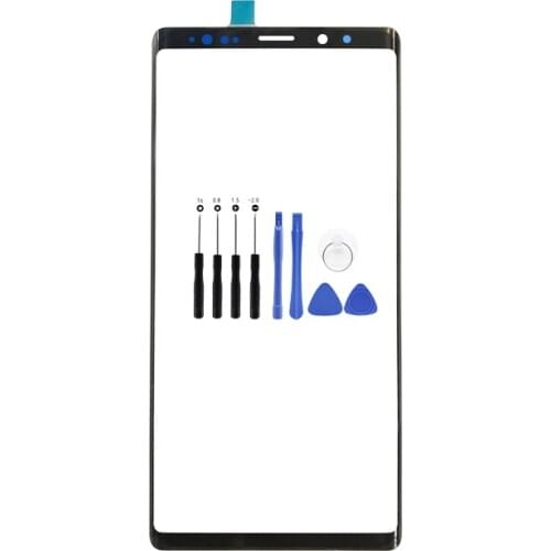 For Samsung Galaxy Note 9 N960 N960F Touch Screen Front Glass Touch Panel Cover Front Outer Glass Lens Repair Parts