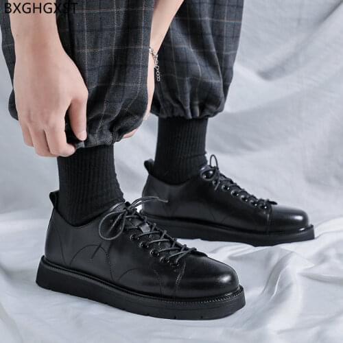 Italian Leather Shoes Men Classic Casual Business Shoes Men Fashion Party Shoes for Men 2021 Sapato Social Masculino Chaussure