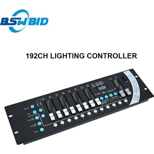 192Ch Wireless console DMX 512 DJ System Controller Stage Moving Head Light Console 192 Channels DMX512 for DJ Bar Equipment