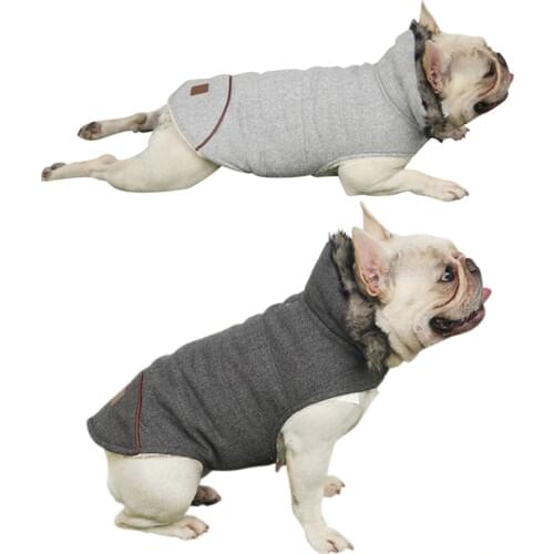 Pet Costume Dogs Winter Warm Coat Puppy Chihuahua Fleeced Hood Cothing Thickening Jacket For Small Medium Dogs Outfit