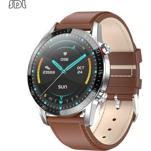L13 Bluetooth Smartwatch 1.3 Full Touch IP68 Waterproof Fitness Heart Rate Monitor Mens Smart Watches For Man Support Hebrew