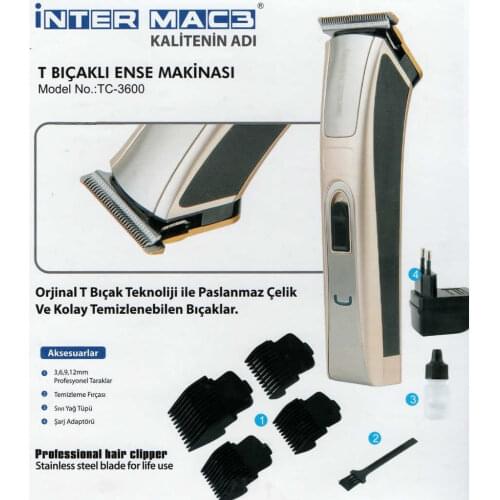 Inter Mac3 TC-3600 Hair and Beard Shaving Machine