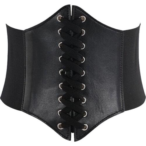Fashion Trend Women Body Shaper Buckle Wide Waistband Waist Belt Underbust Corset Belt New Accessories Body Building
