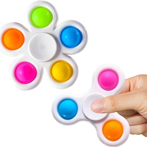 2021 Newest Decompression Bracelet Fidget Educational Toy For Kids Fun Creative Fidget Simple Dimple Toy