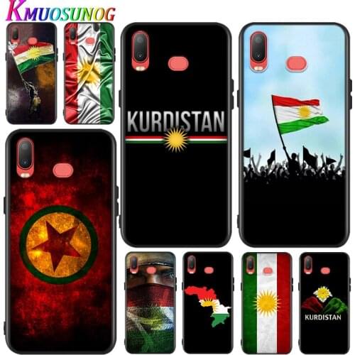 Silicone Cover Kurdistan flag for Samsung Galaxy A9 A8 A7 A6 A6S A8S Plus A5 A3 Star 2018 2017 2016 Phone Case