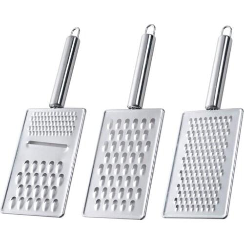 Cheese Grater Handheld Shredder, Grater Stainless Steel with Hanging Loop, Multi-Purpose Kitchen Food Graters for Cheese Chocola