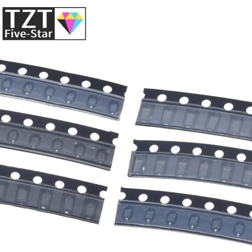 100pcs SMD diode 0805 SOD-123 1N5819 1N4007 1N4148 SOD123 SOD-323 1206 1N4148WS 1N5819WS B5819WS SOD323
