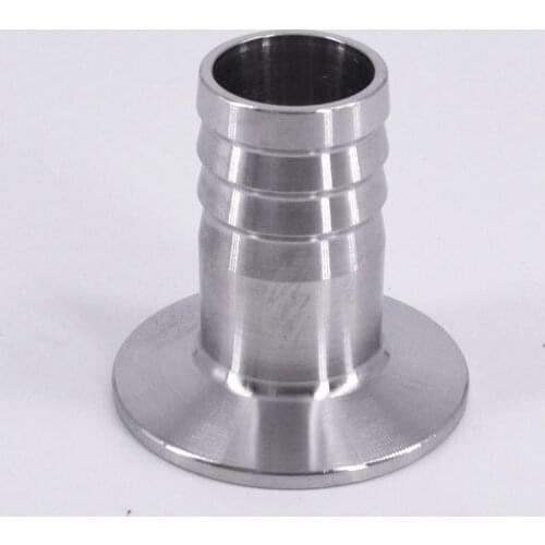 25mm 1" Hose Barb x 1.5" Tri Clamp SUS 304 Stainless Steel Sanitary Tri-Clamp Hosetail Coupler Fitting Home Brew