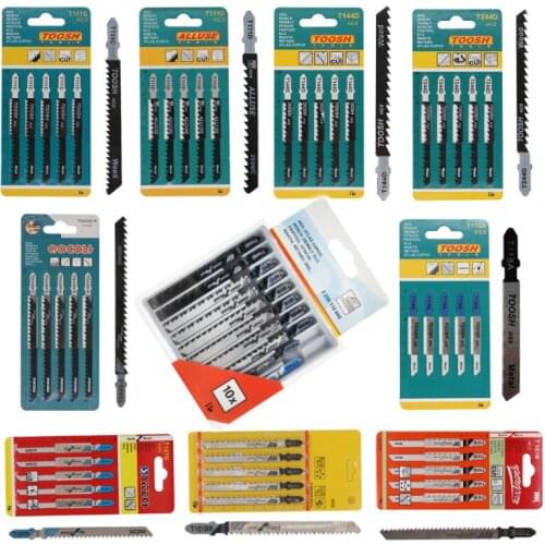 5PCS Jigsaw Blades Wood Cutter Saw Blade T111C T111D T144D T244D T344D T118A T127D T101B for Bosch Dewalt Hitachi Makita Festool