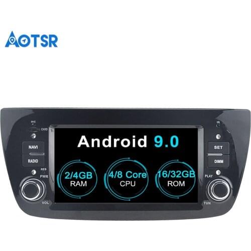 Aotsr Android 9.0 GPS navigation Car DVD Player For FIAT DOBLO For Opel Combo Tour 2010-2016 multimedia radio recorder 4GB+32GB