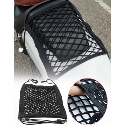 Motorcycle Luggage Net Hook Hold Bag Bike Scooter Mesh Fuel Tank Luggage Equipaje Motorcycle Helmet Storage Trunk Bag