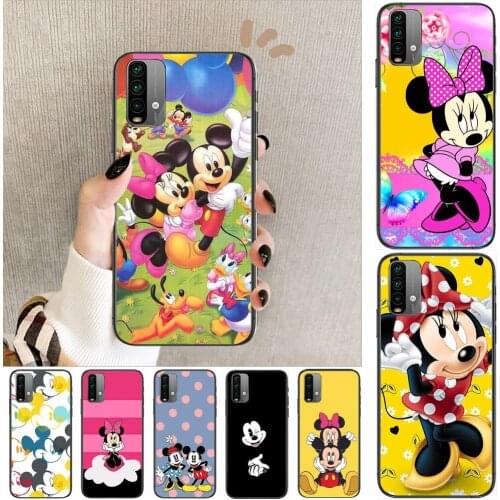 Cool Funny Mickey Mouse Phone Case For XiaoMi Redmi 11 lite 9C 8A 7A Pro 10T 5G Anime Cover Mi 10 Ultra Poco M3 X3 NFC 8 SE cove
