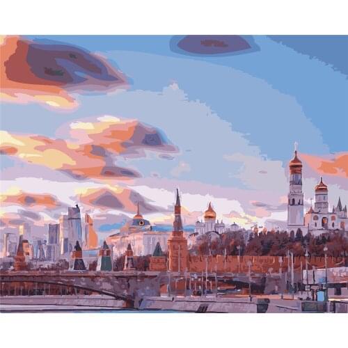 Fascination Paint By Number No Frame For Adults Hand Painted Painting Art Gift Diy Coloring By Numbers Kits Home Decoration