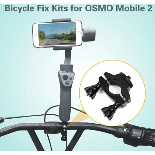Bike Bracket Bicycle Mount Holder Clip Handheld Gimbal Stabilizer Accessories For DJI Pocket 2 DJI OM 4 / DJI OSMO Mobile 2 3