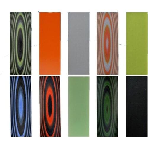 Knife making handle material Black/Tan/OD Green G10 Great Camo look 8" 10"