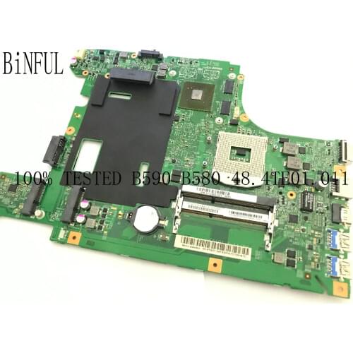 FAST SHIPPING BRAND NEW LA58 11273-1 48.4TE01.011 B590 LAPTOP MOTHERBOARD FOR LENOVO B590 HM77GPU GT720M / GT610M