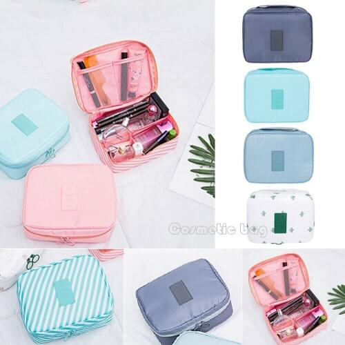 Multifunction Large Waterproof Make Up Storage Bag Nail Tech Cosmetic Box Jewellery Vanity Clothes Professional Travel Case