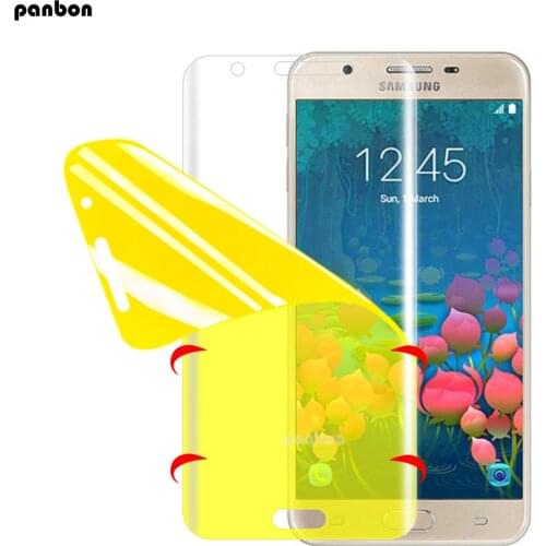 Soft TPU Nano Hydrogel Film for Samsung galaxy J2 core J3 J4 J5 prime J7 Pro J6 Plus Screen Protector Full Cover Film Not Glass