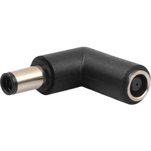 7.4mm Female to 7.4mm Male 90 Degree Right Angle Connector Adapter Converter for HP Laptop for DELL Laptop Accessories