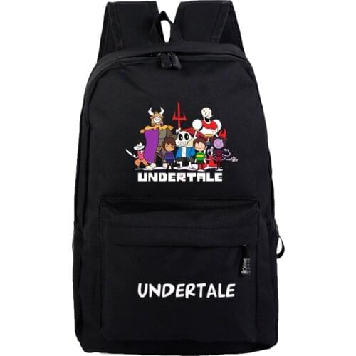 Undertale Sans Skull Backpack New Designer Camouflage School BookBags Laptop Mochila Feminina Boys Girls Day Pack