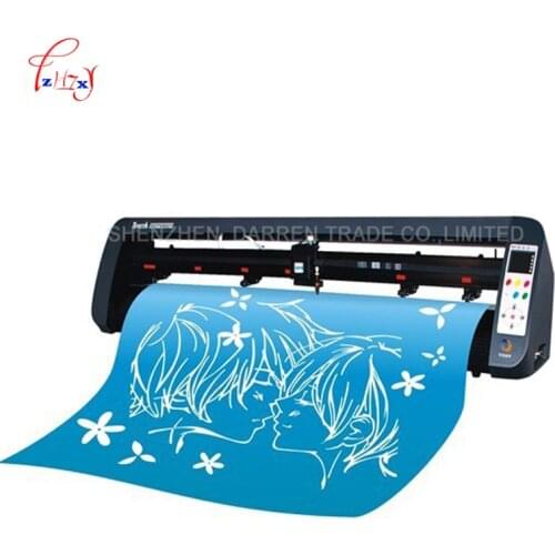 TH740 Mini Desktop Portable vinyl cutter plotter Cutting width 635mm Plotter machine 100w