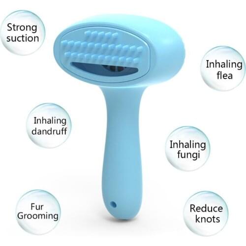 Cat Dog Pet Fur Remover Deshedding Grooming Brush Comb USB Charging Electric Vacuum Hair Cleaner Trimmer