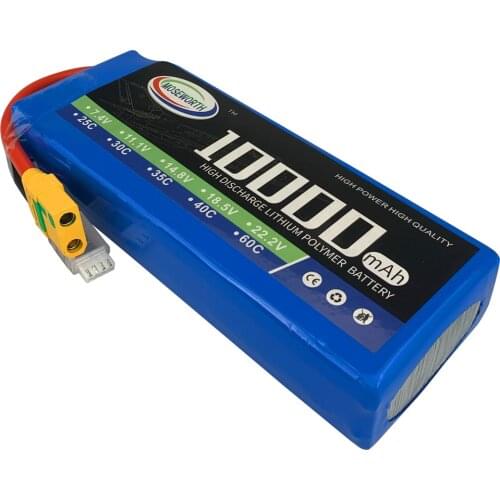 14.8V 4S 10000mAh 30C 40C 60C LiPo Battery Toys RC MOSEWOR Drone Helicopter Car Boat Quadcopter Airplane Aircraft Multirotor