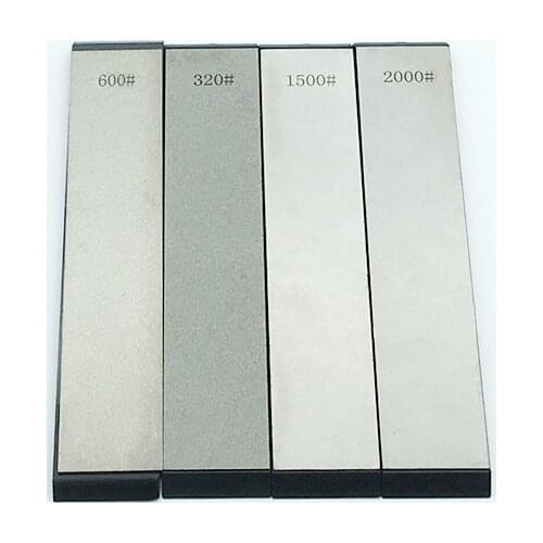320#+600#+1500#+2500# set of sharpening stone diamond whetstone Diamond whetstone for sharpener Fixed angle knife sharpener