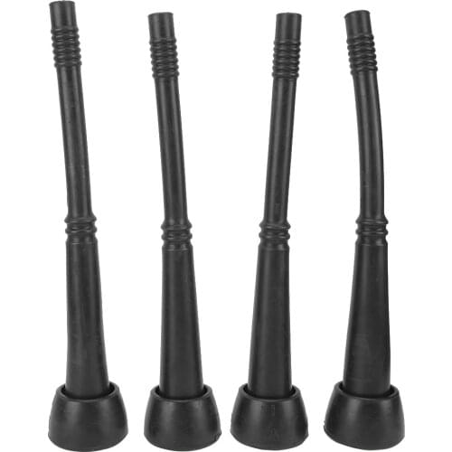 4 Pcs Black Rubber Liners Accessories for Cow Milking Machine Simply Installation Farm Milking supplies