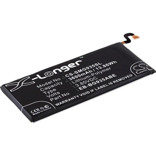 2021 Battery For Samsung EB-BG935ABA Galaxy S7 Edge,Galaxy S7 Edge XLTE,Hero 2,SC-02H,SCV33 3600mAh / 13.86Wh