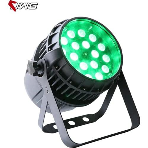 Free Shipping 18x12W 4in1 RGBW Zoom Stage Light IP65 Waterproof Led Par Light For Dj Disco Party Effect Lights Par Can Led