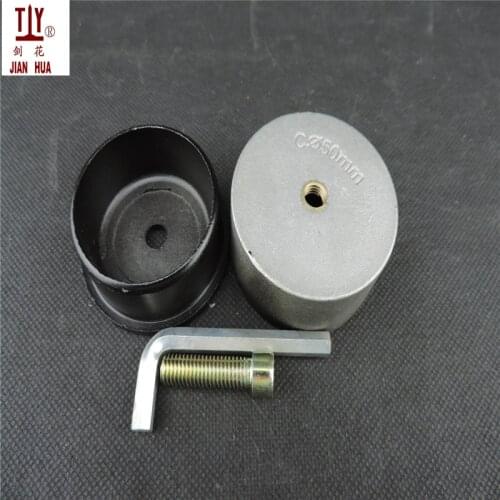 Free shipping black/golden welding nozzle welding parts 50mm die head Welding Mold PPR/PE/PB Water Pipe hotmelt butt welding