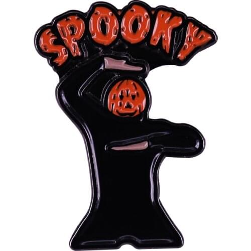 Spooky Dance Pumpkin Man Brooch There is somethign at work in my soul, which I do not understand