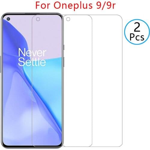 Case for oneplus 9 9r cover screen protector tempered glass on one plus plus9 r r9 plus9r oneplus9r protective phone coque bag