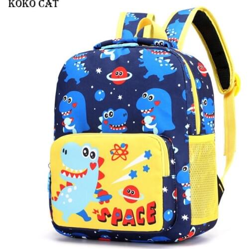 Dinosaur Kids School Bags for Boys Kindergarten School Backpacks for Girls Ultralight Creative Animals Kids Bag Mochila Infantil