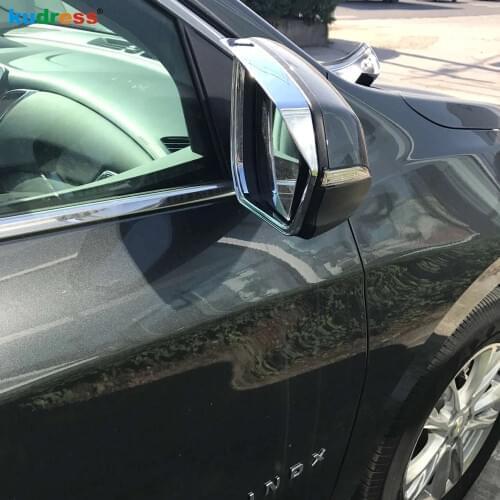 For Chevrolet Holden Equinox 2019 2018 2020 Third GE ABS Chrome Accessories Rearview Mirror Visor Cover Frame Sun Visor tram
