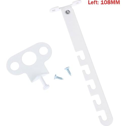 Left 108mm window limiter latch position stopper casement wind brace home security door and Sash Lock Child Safety protection