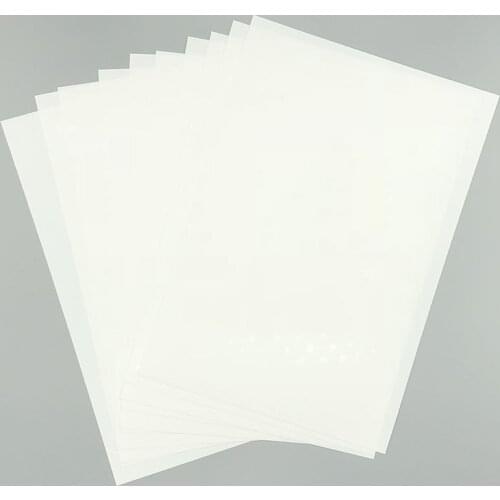 New Hot 5 Pcs/Set Color Heat Shrink Sheet Plastic Magic Paper Sheet for Educational DIY Crafts SMR88