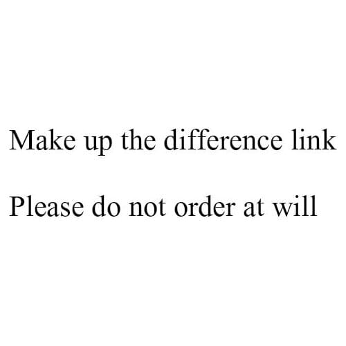 Make up postage/difference