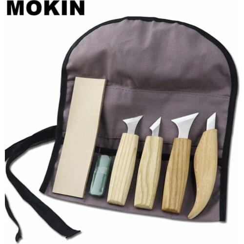 Wood Carving Knife Tools Set Stainless Steel Sharp-edged Carving Chisel Wood Cutter For DIY Household Crafts Carving Tools