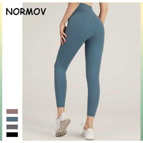 NORMOV Sexy Seamless Women Bubble Butt Leggings Yoga Fitness High Waist Push Up GYM Yoga Sport Leggings Workout Fitness Jeggings