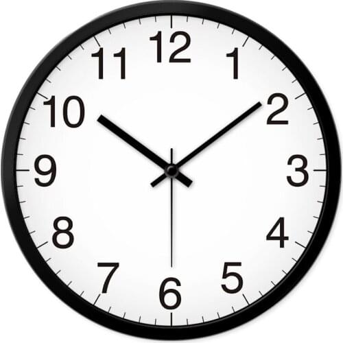 Simple and quiet art clock simple creative clock living room bedroom mute table restaurant small fresh hanging clock