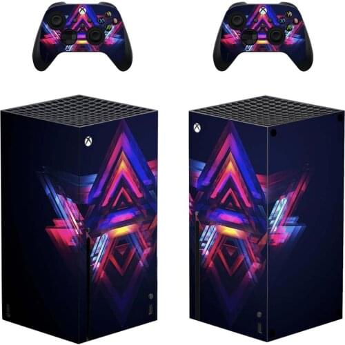 Science Fiction Style Xbox Series X Skin Sticker for Console & 2 Controllers Decal Vinyl Protective Skins Style 5