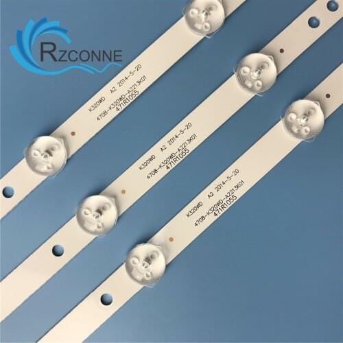 620mm 8 LED Backlight Lamp for 4708-K320WD-A2213K01 LE32D59 32PFL3045 K320WD6 471R1055 32PFL3045/T3 LE32D8800 D32KH1000 K320WD1