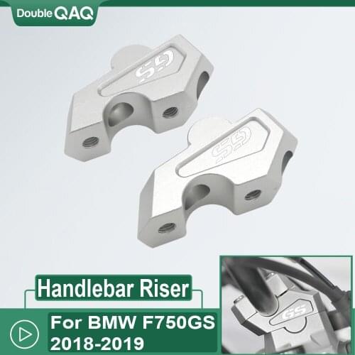 F750 pinça extensa para guidão, adaptador com parafusos para bmw f750gs 2018 2019 f750gs cnc