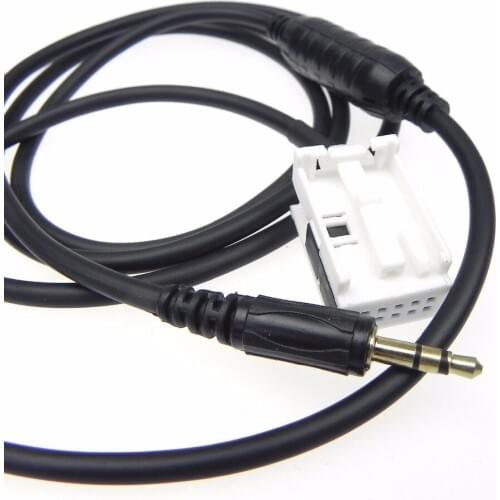 10pcs High Quality Mercedes /Benz W203 W245 C Class APS NTG Audio 20 30 50 3.5mm Audio Music AUX Input Cables Adapter