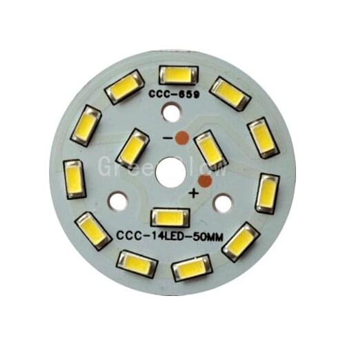 100X hot sales 7W SMD 5730 led with pcb high lumen 7W led lightboard led lighting free