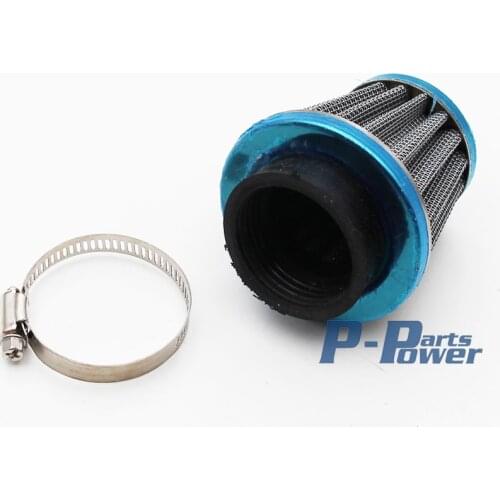 42mm Chrome Air Filter Cleaner For Scooter PIT PRO Quad Trail Dirt Bike ATV Buggy Thumpstar